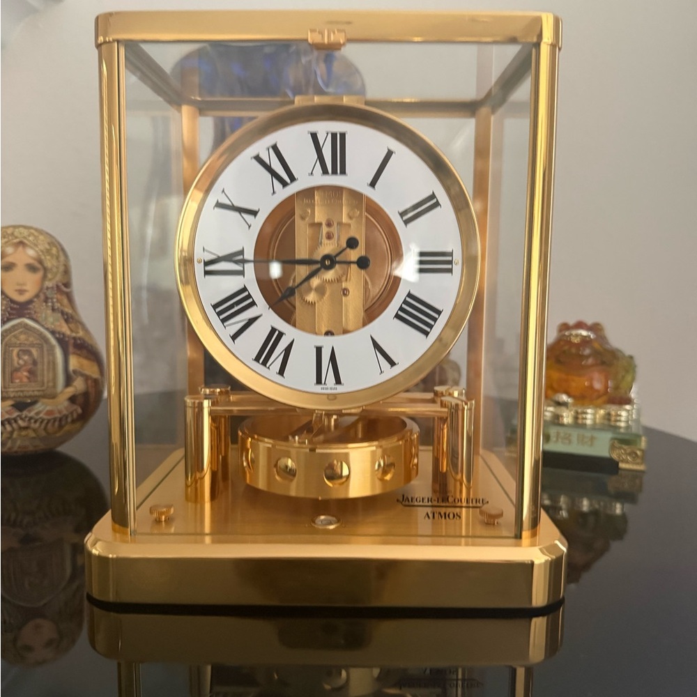 Atmos Gold Mantel Clock - Gold